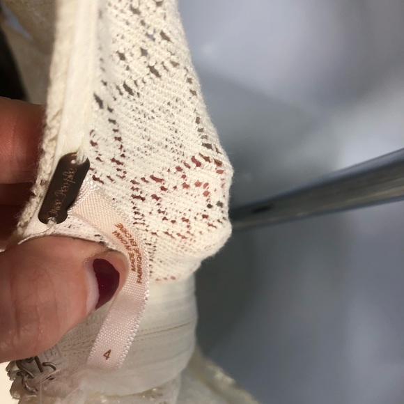 Free People Daisy Crotchet Lace Skater Dress - Picture 8 of 8